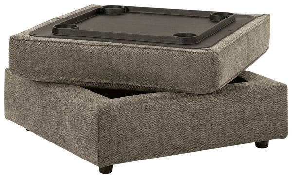 O'Phannon - Putty - Ottoman With Storage