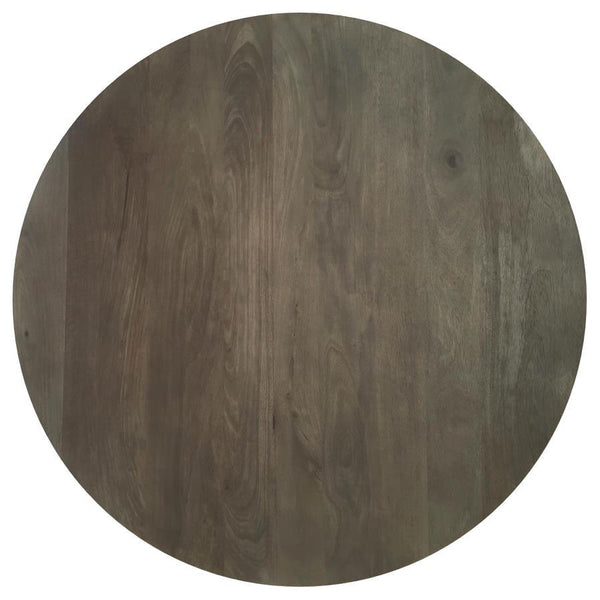Kinkaid - Round Solid Mango Wood Coffee Table - Brown