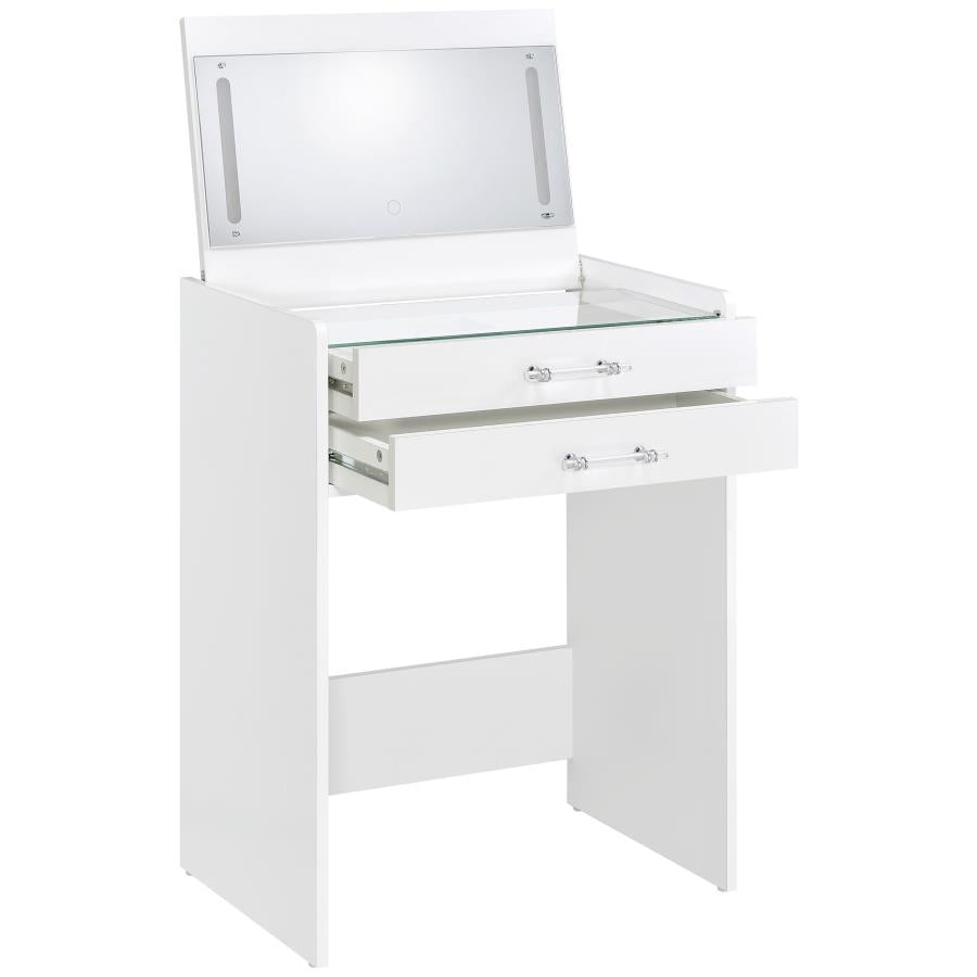 Danbury 3-Drawer Makeup Vanity Set