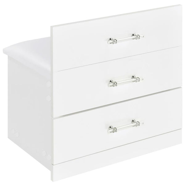 Danbury 3-Drawer Makeup Vanity Set