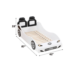 Colen - Car Bed (Twin) - White Finish
