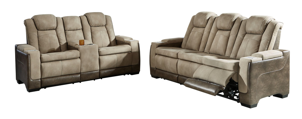 Everyone can have the best seat in the house with this sofa and loveseat. An indulgent choice with deep seats crafted for cloud-like softness, this set is the ideal merger of modern flair and classic staying power. <h4><b>Next-Gen DuraPella - Sand - PWR R