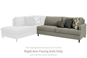 Santasia - Gray Dark - RAF Sofa