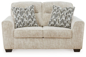  the plush upholstery and dark tri-block legs are a natural complement for so many color schemes. Two accent pillows make the seating eve