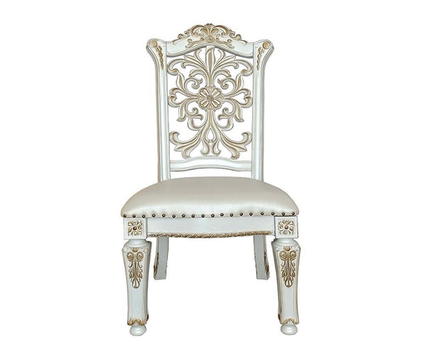  the impressive design of the Vendom double pedestal dining table will impress everyone. Adorned with classic elements including scrolls