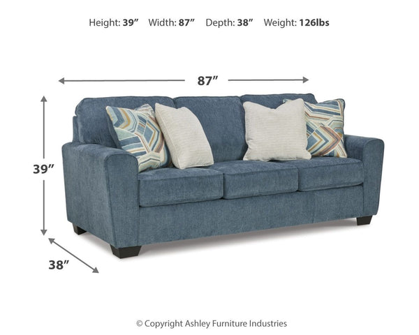 Cashton - Blue - Sofa
