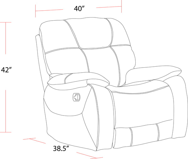  durable and easy to clean.<br/><br/><b>Product Features</b><ul><li>Manual-powered seat is easily reclined with release of latch</li><