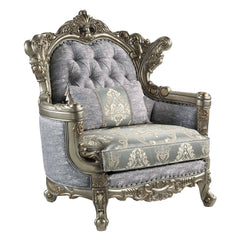 Seat Construction: Pocket Coil Wooden Inner Frame Loose Seat Cushion & Tight Back Cushion Accent Pillows Included Arched Backrest Foam Density: D28 Matching Occasional with Marble Top