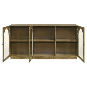  it features a warm brown oak finish that enhances the natural beauty of the materials. Three 