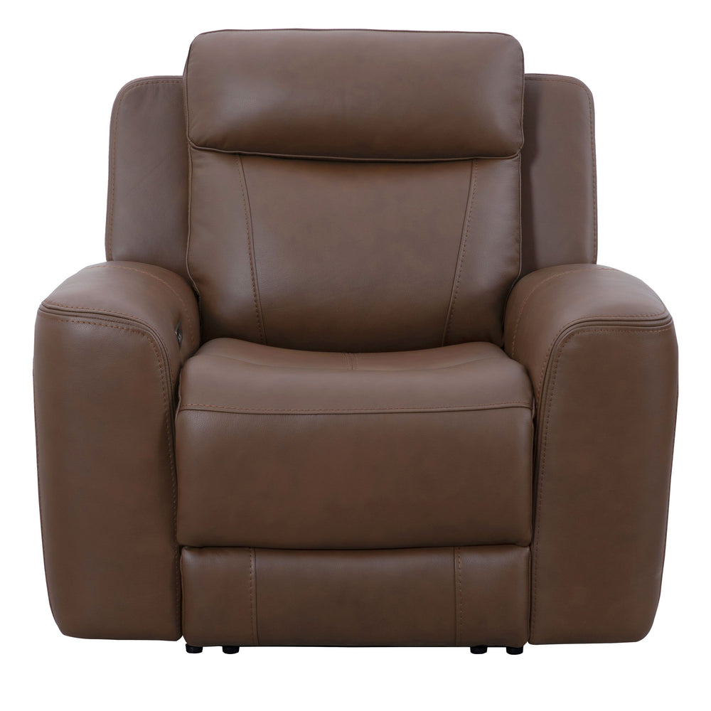 Introducing our comfortable and convenient Calgary recliner, designed with relaxation in mind. Calgary features power recline and headrest controls, allowing you to adjust your seating position easily. The over-padded headrests provide extra comfort, and 