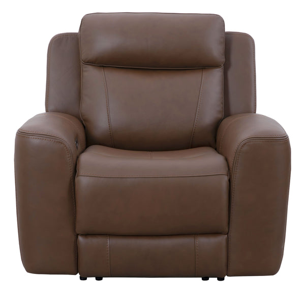 Introducing our comfortable and convenient Calgary recliner, designed with relaxation in mind. Calgary features power recline and headrest controls, allowing you to adjust your seating position easily. The over-padded headrests provide extra comfort, and 