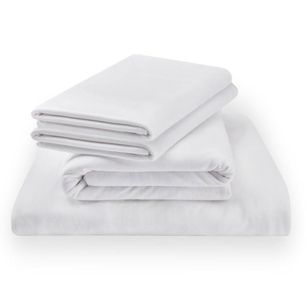  silky stretch. These 100% rayon from bamboo sheets feature a soft jersey knit with a comfortable stretch and natural moisture-wicking qualities. It all adds up to a silky-smooth feel - and thanks to our unique StayTight bands for a snug