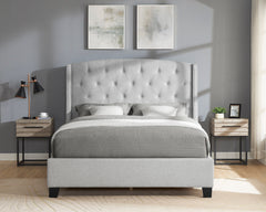 Indulge in the elegance of modern sophistication with this stunning bed frame, a perfect blend of luxury and contemporary design. Crafted with the utmost attention to detail, this bed frame is an impeccable addition to any bedroom seeking to make a bold s