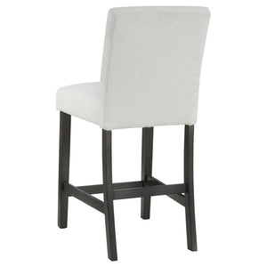 Alba - Boucle Upholstered Counter Chair (Set of 2) - White