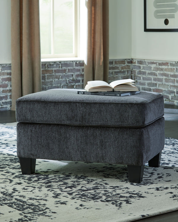 Abinger - Smoke - 2 Pc. - Chair with Ottoman