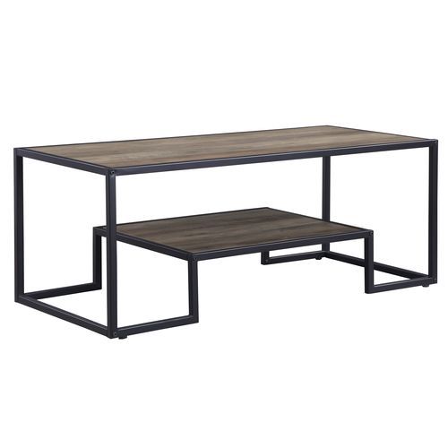 Storage: 1 Drawers,<br/><br/><b>Product Features</b><ul><li>KD</li><li>1 Tier Shelf</li><li>Metal Frame</li><li>Powder Coating</li><li>Case: 1Pc/1Ctn</li><li>Finish: Rustic Oak & Black Finish</li><li>Style: Industrial</li><li>Materials: Composite Wood, Me