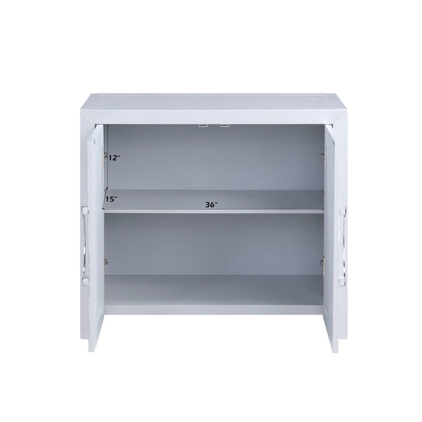Cicero - Console Table - Pearl Silver