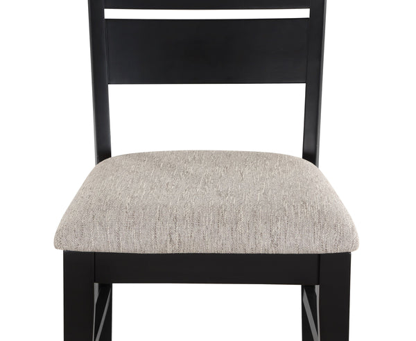 Mathis - 5 Piece Counter Dining Room Set - Black / Gray