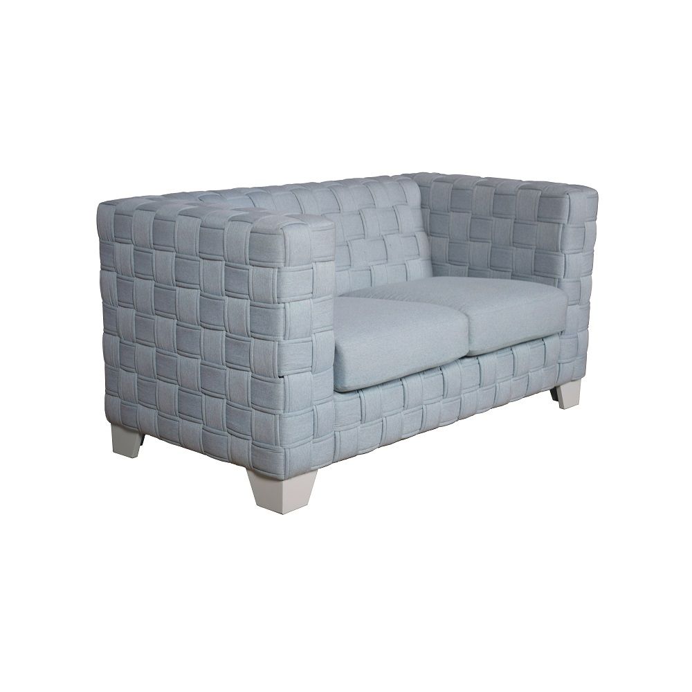 Seat Construction: Pocket Coil Wooden Inner Frame Tight Back Seat Cushion KD Legs Weaved Style