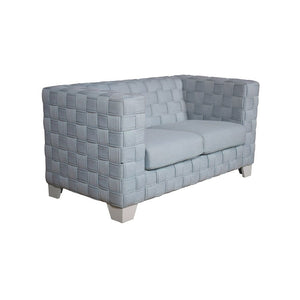Seat Construction: Pocket Coil Wooden Inner Frame Tight Back Seat Cushion KD Legs Weaved Style