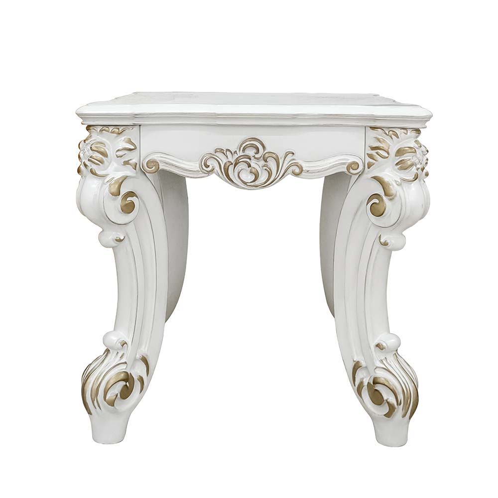 Vendom II - End Table - Pearl Silver - 25.9842-"