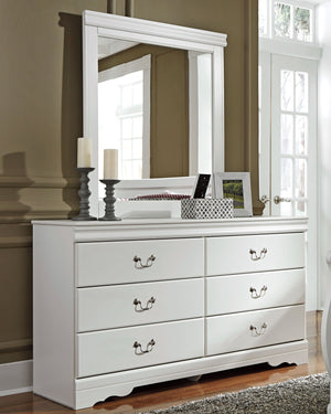 Anarasia - White - 6 Pc. - Dresser