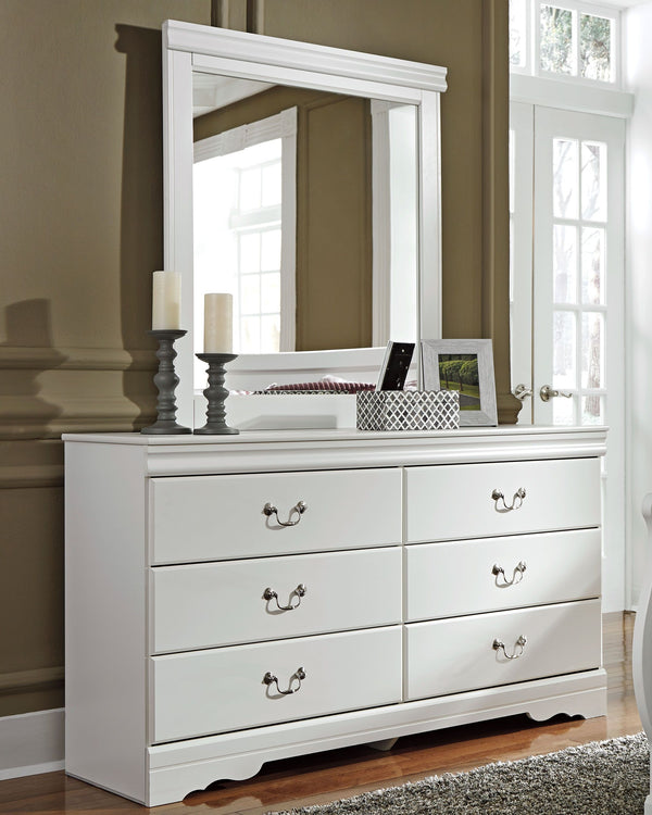 Anarasia - White - 6 Pc. - Dresser