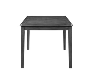 Gia - 5 Piece Dining Set (Table & 4 Chairs) - Gray