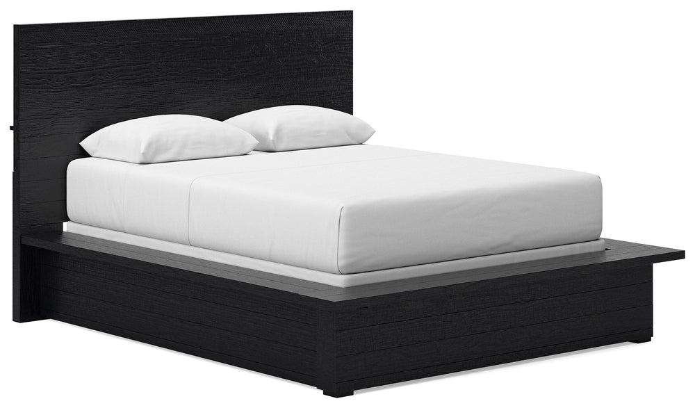 The heavily distressed surface of this queen panel bed reflects balance between farmhouse and contemporary style. With a timeless design thatâ€™s equal parts cool and casual, it offers uncomplicated sophistication with a modern edge.<br/><br/><b>Product F
