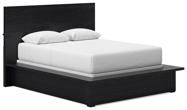 The heavily distressed surface of this queen panel bed reflects balance between farmhouse and contemporary style. With a timeless design thatâ€™s equal parts cool and casual, it offers uncomplicated sophistication with a modern edge.<br/><br/><b>Product F