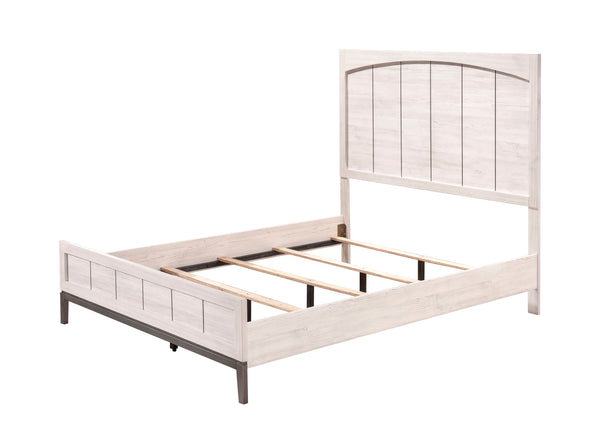 Veda - King 5 Piece Bedroom Set - Beige