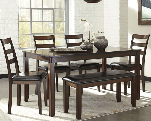  burnished finish loaded with tonal variation and rustically refined character. Upholstered ladderba