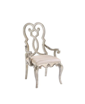 Every piece in the Esteban dining collection reflects vintage glam style! Gorgeous details such as raised scroll trim and crystal handles with mirrored fronts on the case pieces transform the entire collection into something extraordinary. The antique cha