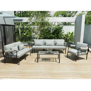 Rajni - Patio-Ottoman - Antique White Finish