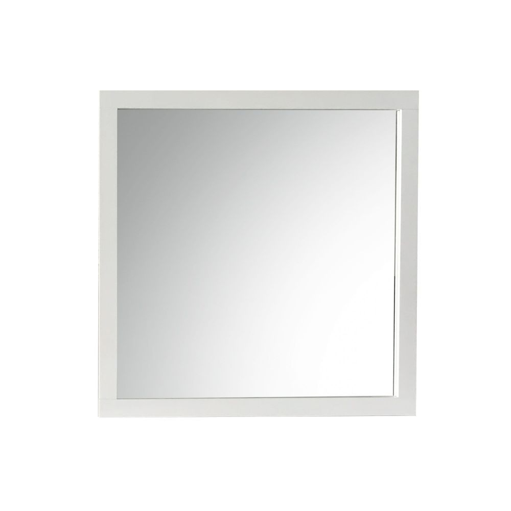 The Louis Philippe III mirror is in black, cherry, white, and antique gray finish. This mirror simple in style with rectangular frame. It will be the perfect complement from the most sophisticated to decor casual settings.<br/><br/><b>Product Features</b>