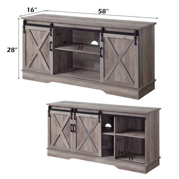 Bennet - TV Stand - Gray Finish