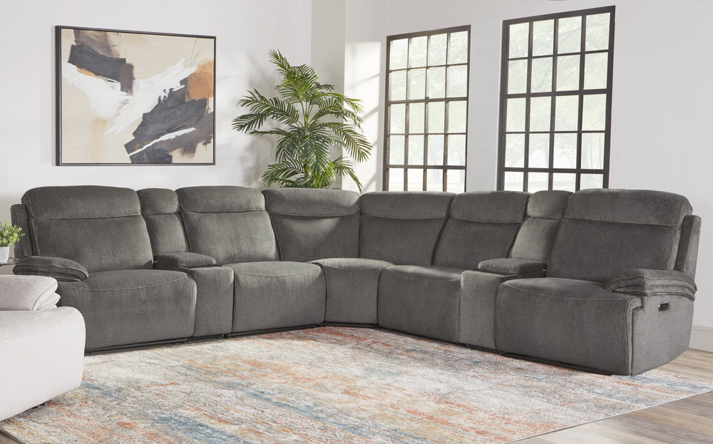 Alpine is the modern yet comfortable seating solution you have been looking for. Featuring a zero-gravity power recline, Alpine allows you to relax in the perfect position while the power headrest adjusts for added neck support. The tilt console hides sta