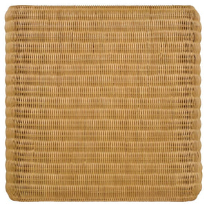Cahya - Square Woven Rattan End Table - Natural