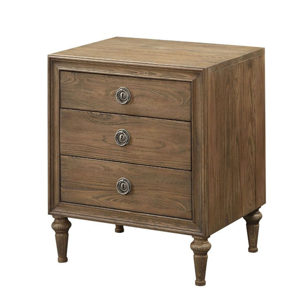 3 Drw Drawer: GLIDE Side Metal (Full Ext/Ball Bearing), DT English Front & Back, Felt-Lined Top Drawer, Hdw: Handle Metal Wooden Turned/Tapered Leg: 7-"H (166mm)<br/><br/><b>Product Features</b><ul><li>3 Drw</li><li>Casegood Drawer: GLIDE Side Metal (Full