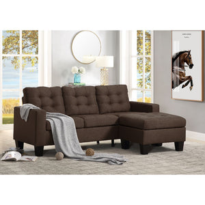 Earsom - Sofa - Brown Linen