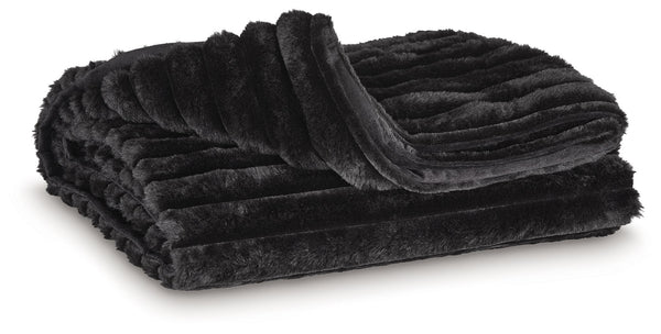 A casually cool stripe design and ultra-plush comfort make for an irresistible mix in this throw. Its feel-good faux fur is machine washable for easy, everyday living. So grab your phone and some snacks, and cozy up for a long afternoon of scrolling, dozi