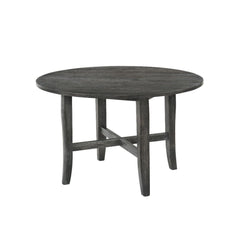 Looking for the right amount of rustic to your chic, look no further this Kendric dining table is ideal for a modern farmhouse aesthetic. Excellent for a family of four, this makes the perfect dining or breakfast table. Sporting an inviting round table to