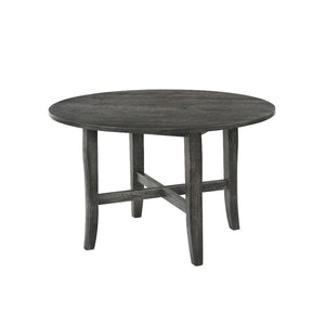 Looking for the right amount of rustic to your chic, look no further this Kendric dining table is ideal for a modern farmhouse aesthetic. Excellent for a family of four, this makes the perfect dining or breakfast table. Sporting an inviting round table to