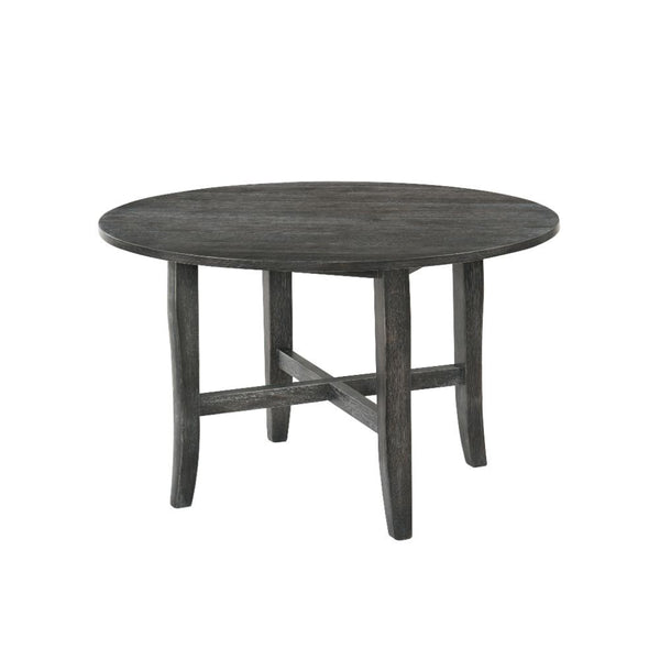 Looking for the right amount of rustic to your chic, look no further this Kendric dining table is ideal for a modern farmhouse aesthetic. Excellent for a family of four, this makes the perfect dining or breakfast table. Sporting an inviting round table to