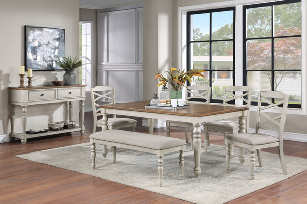 Jennifer - Bench - White