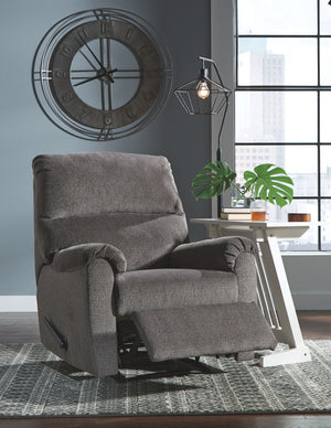 Nerviano - Gray - Zero Wall Recliner