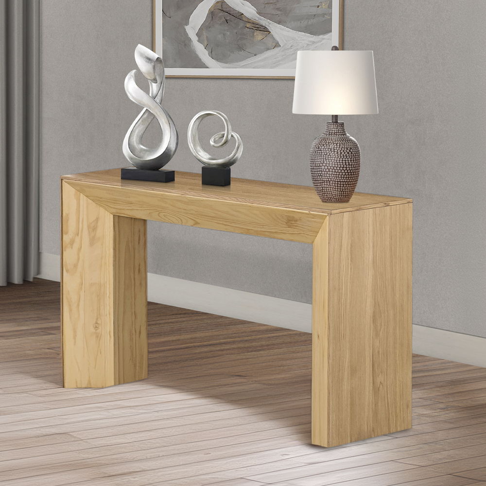 Embrace a fusion of modern simplicity and robust construction with the Harold collection. This contemporary set features thickened tabletops that exude strength and style. The inviting brown finish brings warmth, transforming your living space into a cozy