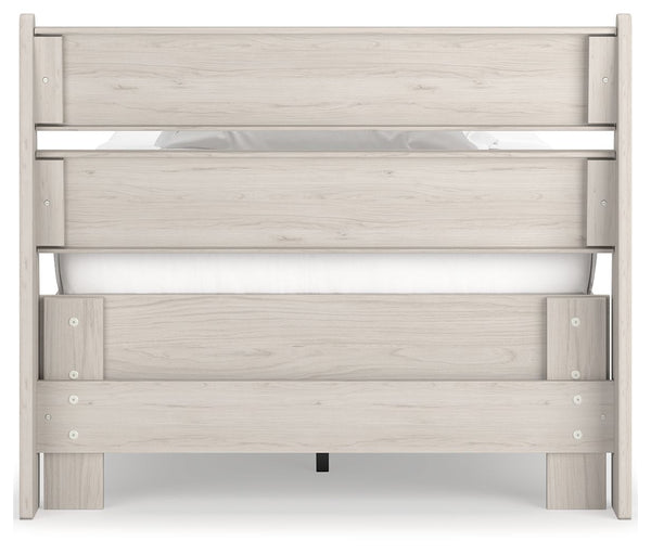Socalle - Natural - Twin Panel Platform Bed