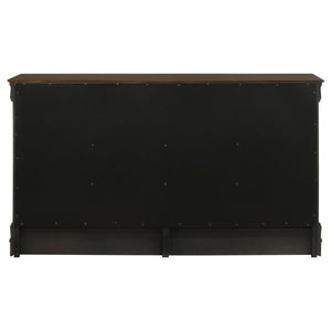 Louis Philippe - 6-Drawer Dresser - Cappuccino