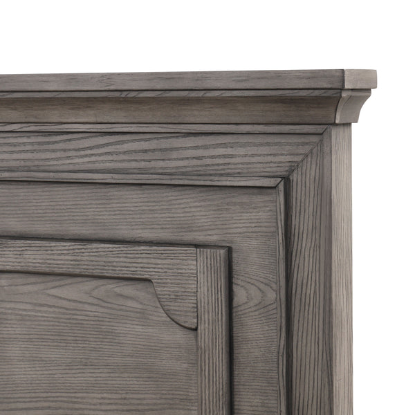 Lisbon - 5/0 Queen Bed - Gray